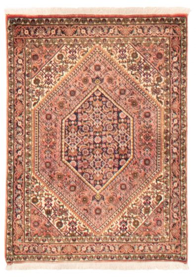 Bordered  Traditional Red Area rug 2x3 Persian Hand-knotted 357546