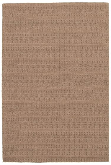 Braided  Tribal Ivory Area rug 5x8 Indian Hand Tufted 340181