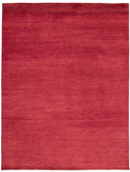 Gabbeh  Tribal Red Area rug 9x12 Pakistani Hand-knotted 339402