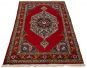 Bordered  Traditional Red Area rug 3x5 Persian Hand-knotted 305665