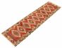 Indian Royal Kazak 2'9" x 10'2" Hand-knotted Wool Dark Copper Rug