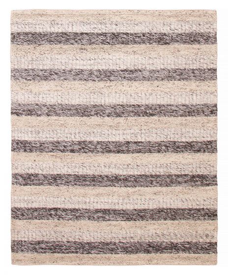 Braided  Transitional Grey Area rug 6x9 Indian Braid weave 390566
