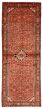 Bordered  Traditional Red Runner rug 10-ft-runner Persian Hand-knotted 366323