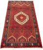 Bordered  Traditional Brown Area rug 3x5 Persian Hand-knotted 303206