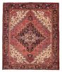 Bordered  Traditional Red Area rug Square Turkish Hand-knotted 384901