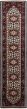 Geometric  Traditional Ivory Runner rug 10-ft-runner Indian Hand-knotted 243764