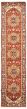 Bordered  Traditional Red Runner rug 16-ft-runner Indian Hand-knotted 369686