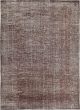 Transitional Brown Area rug 6x9 Turkish Hand-knotted 230306