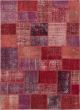 Transitional Red Area rug 5x8 Turkish Hand-knotted 231708
