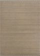 Contemporary  Solid Ivory Area rug 4x6 Indian Hand-knotted 279659