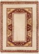 Southwestern  Vintage Ivory Area rug 5x8 Turkish Hand-knotted 305887