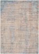 Casual  Contemporary Grey Area rug 4x6 Indian Hand Loomed 308091