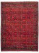 Traditional  Tribal Red Area rug 5x8 Afghan Hand-knotted 313146