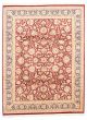 Bordered  Traditional Red Area rug 9x12 Pakistani Hand-knotted 317773