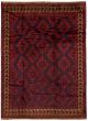 Bordered  Tribal  Area rug 6x9 Afghan Hand-knotted 326833