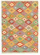 Flat-weaves & Kilims  Geometric Multi Area rug 3x5 Turkish Flat-weave 329437