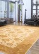 Bordered  Traditional Ivory Area rug 9x12 Pakistani Hand-knotted 330540