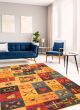 Casual  Transitional Multi Area rug 10x14 Turkish Flat-weave 335743