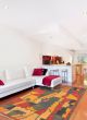 Casual  Flat-weaves & Kilims Orange Area rug 5x8 Turkish Flat-weave 335918