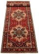 Indian Serapi Heritage 4'0" x 12'0" Hand-knotted Wool Rug 