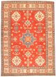 Bordered  Traditional Brown Area rug Unique Afghan Hand-knotted 337044
