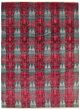Casual  Contemporary Red Area rug 9x12 Pakistani Hand-knotted 337817