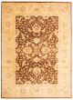 Bordered  Traditional Brown Area rug 10x14 Pakistani Hand-knotted 338139