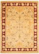 Bordered  Traditional Green Area rug 10x14 Pakistani Hand-knotted 338493