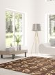 Casual  Transitional Brown Area rug 6x9 Pakistani Hand-knotted 339015
