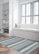 Flat-weaves & Kilims  Transitional Blue Area rug 3x5 Turkish Flat-weave 339258
