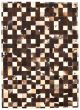Accent  Transitional Brown Area rug 5x8 Argentina Handmade 340294