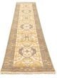 Indian Royal Oushak 2'7" x 11'9" Hand-knotted Wool Rug 