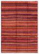 Bohemian  Tribal Red Area rug 6x9 Afghan Hand-knotted 353871