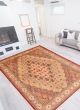 Bordered  Traditional Red Area rug 9x12 Afghan Hand-knotted 363318