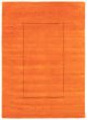 Gabbeh  Tribal Orange Area rug 5x8 Indian Hand Loomed 364491