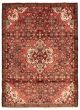 Bordered  Vintage Red Area rug 3x5 Persian Hand-knotted 365074