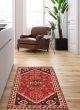 Bordered  Traditional Red Area rug 3x5 Turkish Hand-knotted 369178