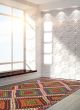 Flat-weaves & Kilims  Geometric Ivory Area rug Unique Turkish Flat-Weave 369840