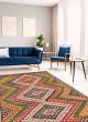Flat-weaves & Kilims  Geometric Multi Area rug 6x9 Turkish Flat-Weave 369862