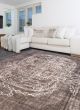 Contemporary  Transitional Grey Area rug 9x12 Turkish Hand-knotted 374528