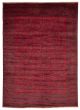 Bordered  Traditional Red Area rug 9x12 Afghan Hand-knotted 377212