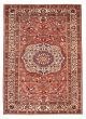 Bordered  Traditional Red Area rug 8x10 Persian Hand-knotted 384932