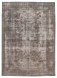 Overdyed  Transitional Grey Area rug 9x12 Turkish Hand-knotted 387463