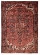 Geometric  Traditional Red Area rug 8x10 Turkish Hand-knotted 391007