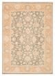 Transitional  Vintage/Distressed Green Area rug 5x8 Pakistani Hand-knotted 392226
