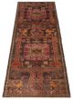 Persian Style 2'9" x 8'10" Hand-knotted Wool Rug 