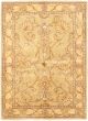Traditional Ivory Area rug 4x6 Afghan Hand-knotted 36671