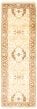Bordered  Traditional Ivory Runner rug 8-ft-runner Indian Hand-knotted 345096