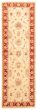 Bordered  Traditional Ivory Runner rug 9-ft-runner Afghan Hand-knotted 345858