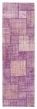 Transitional Purple Area rug Unique Turkish Hand-knotted 369307